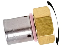 Raccord sertir per ecrou libre f12x17 d12