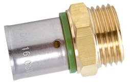 Raccord sertir per fixe m15x21 d16
