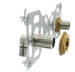 Platine easyfix double sortie sertir per m20x27 d16