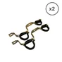Support double collecteur d20 lot de 2