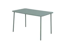 Table de jardin Café rectangulaire vert 4 personnes
