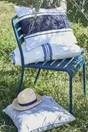 Chaise de jardin Café en acier bleu