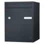 Boîte À Colis Normalisée La Poste 1 Porte Extérieur Renz Acier Anthracite Mat