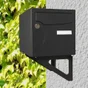 Equerre H.17.5 X L.25 X P.3 Cm Renz, Noir