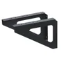Equerre H.17.5 X L.25 X P.3 Cm Renz, Noir