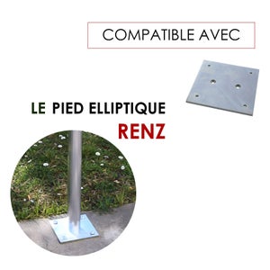 Platine H.15 X L.15 X P.0.5 Cm Renz