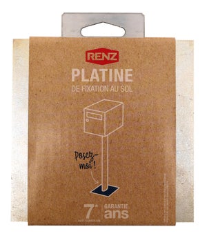 Platine H.15 X L.15 X P.0.5 Cm Renz