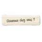Porte-Nom H.2.8 X L.10.3 Renz, Transparent