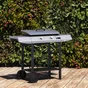 Plancha au gaz NATERIAL MURCIA + chariot, gris