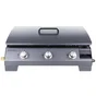 Plancha au gaz NATERIAL MURCIA, gris