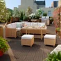 Salon de jardin en résine Medena NATERIAL, 7 personnes
