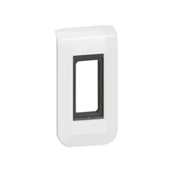 Support Et Plaque Simple 1 Module Mosaic, Legrand, Blanche
