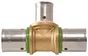 Raccord te per sertir d16 d12 d16