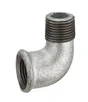 Coude À Visser Acier Galvanisé Mf 26 X 34 Pour Tube En Acier Galvanisé