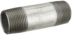 Tube D'Alimentation En Acier Galvanisé, Diam. 21 Mm, En Barre De 0.1 M