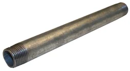Tube D'Alimentation En Acier Galvanisé, Diam. 27 Mm, En Barre De 0.2 M