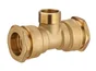 Te M1 À Compression Laiton D.32 Pour Tube En Polyéthylène
