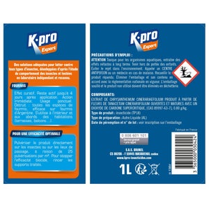 Insecticide antifourmis, KAPO, 1 L