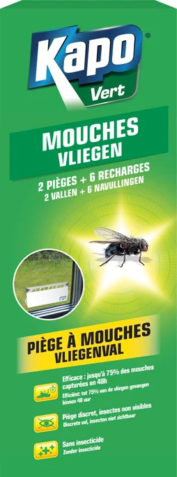 Piège Attrape Mouche, Boîte Kapo