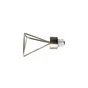 Lot De 2 Embouts Inspire, Grise / Argent Clair, Pour Tringle À Rideau Diam.20 Mm