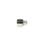Lot De 2 Embouts Inspire, Grise / Argent Clair, Pour Tringle À Rideau Diam.28 Mm