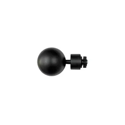 Lot De 2 Embouts Inspire, Noir Clair, Pour Tringle À Rideau Diam.28 Mm
