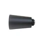Lot De 2 Embouts Inspire, Noir Clair, Pour Tringle À Rideau Diam.28 Mm
