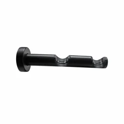 Support Tringle À Rideau, 28 Mm Noir Clair Inspire