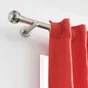 Tringle À Rideau Argent / Grise Clair, Diam. 20 Mm 150 Cm Inspire