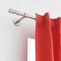 Lot De 2 Embouts Inspire, Grise / Argent Clair, Pour Tringle À Rideau Diam.20 Mm