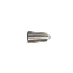 Lot De 2 Embouts Inspire, Grise / Argent Clair, Pour Tringle À Rideau Diam.28 Mm