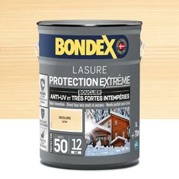 Lasure Bondex Protection Extreme 12 Ans 12 Ans Satiné 5 L