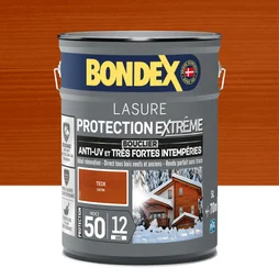 Lasure Bondex Protection Extreme 12 Ans 12 Ans Satiné 5 L