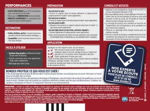 Lasure Bondex Tres Haute Protection 8 Ans 8 Ans Satiné 1 L
