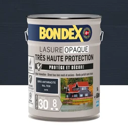 Lasure Bondex Tres Haute Protection 8 Ans 8 Ans Satiné 5 L
