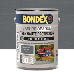 Lasure Bondex Tres Haute Protection 8 Ans 8 Ans Satiné 5 L