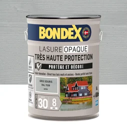 Lasure Bondex Tres Haute Protection 8 Ans 8 Ans Satiné 5 L
