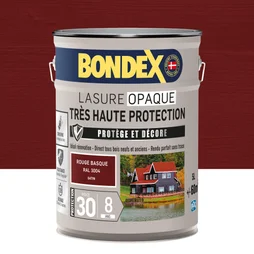 Lasure Bondex Tres Haute Protection 8 Ans 8 Ans Satiné 5 L