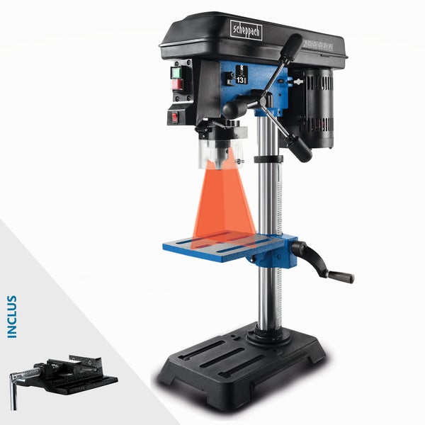 Perceuse à colonne, SCHEPPACH Dp16sl, 550 watts