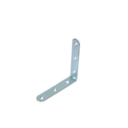 Equerre de chaise en fer zingué, H.10 cm
