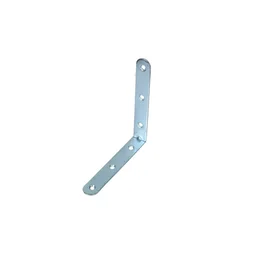 Equerre de chaise en fer zingué, H.12 cm