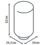 Chauffe-eau électrique vertical mural EQUATION BASIC, 30 L