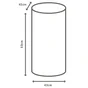 Chauffe-eau électrique vertical mural, 50 L