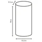 Chauffe-eau électrique vertical mural, 75 L