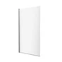 Pare-baignoire pivotant transparent chromé, H.140 x l.80 cm ESSENTIAL