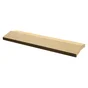 Couvre-Mur 2 Pans Lisse Ton Pierre, H.4 X L.30 X P.99 Cm