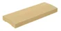 Couvre-Mur 2 Pans Lisse Ocre, H.5 X L.18 X P.50 Cm