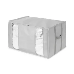Sac gain de place Granit gris clair H.33 x l.56 x P.42 cm