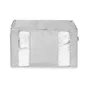 Sac gain de place Granit gris clair H.33 x l.56 x P.42 cm