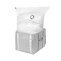 Sac gain de place Granit gris clair H.33 x l.36 x P.42 cm